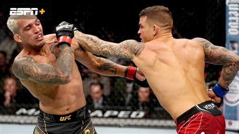 Charles Oliveira v Dustin Poirier .